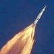 Apollo 11 on its way to the Moon on July 16, 1969 (NASA)